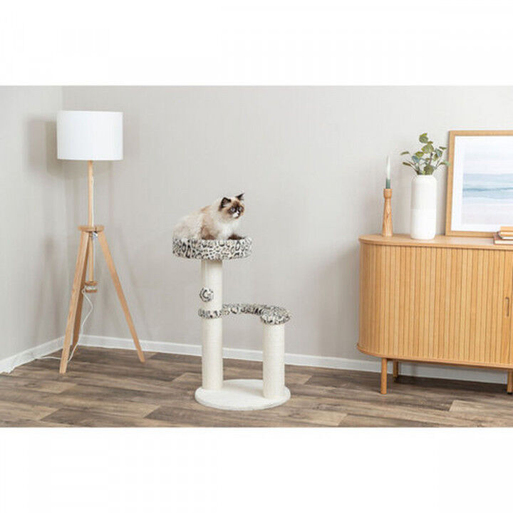 Krabpaal voor Katten Trixie Leo Crème Ø 48 cm 82 cm