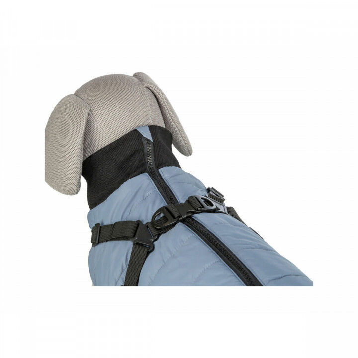 Cappotto per cane Trixie Pontis Azzurro Grigio XXS