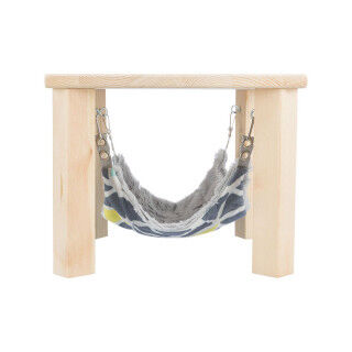 Hanging Hammock Trixie Grey Peach 28 × 24 × 28 CM