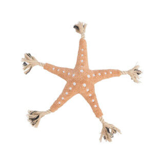 Dog toy Trixie Polyester Cotton 32 cm Brown Starfish