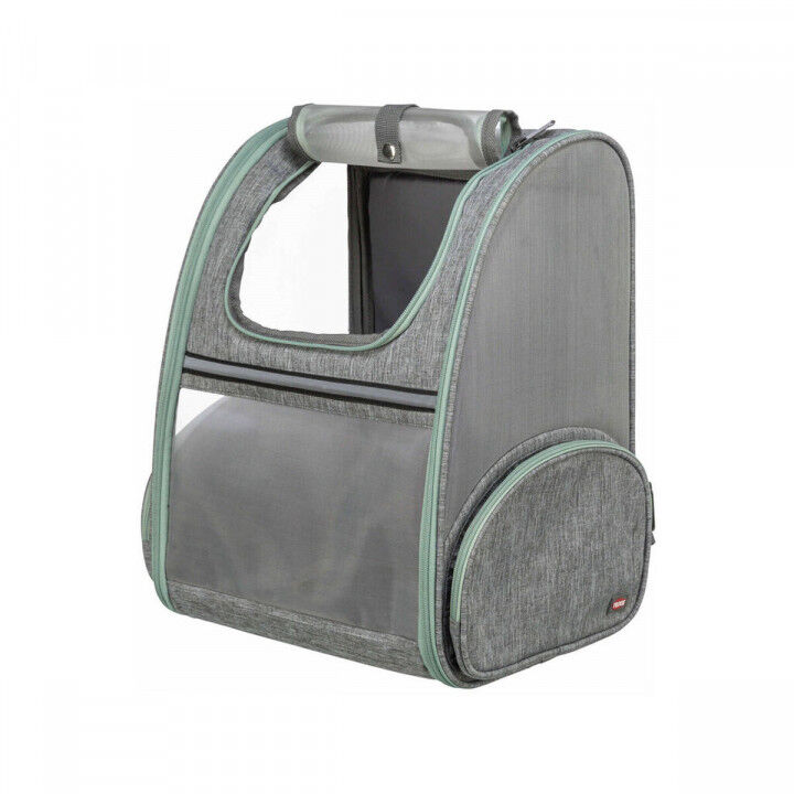 Pet Backpack Trixie Light grey 39 × 43 × 27 cm