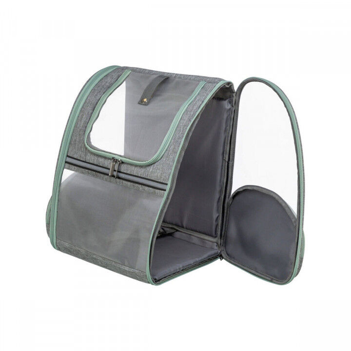 Pet Backpack Trixie Light grey 39 × 43 × 27 cm