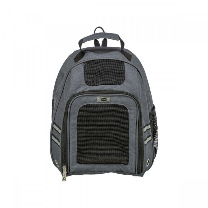Zaino per Animali Domestici Trixie Grigio 34 × 44 × 26 cm