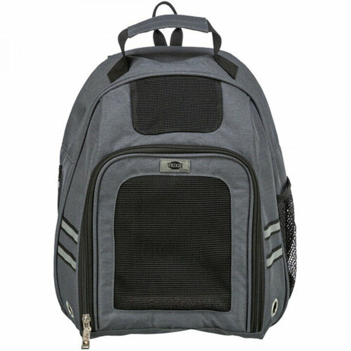 Rucksack für Haustiere Trixie Grau 34 × 44 × 26 cm