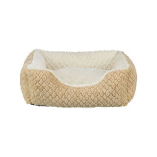 Cama para Perro Trixie Kaline Mio Marrón Crema 65 x 50 cm