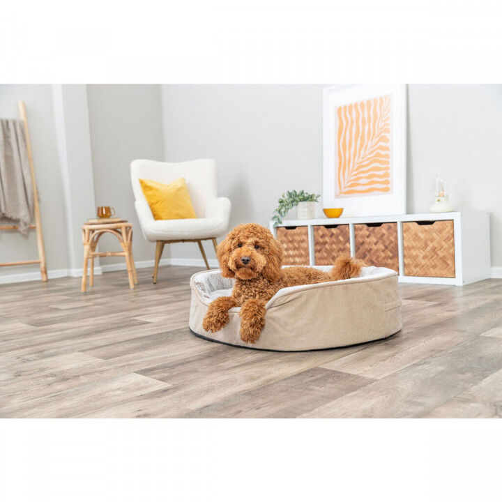 Cuccia per Cani Trixie Vital Lino Soft Beige Crema 60 x 45 cm