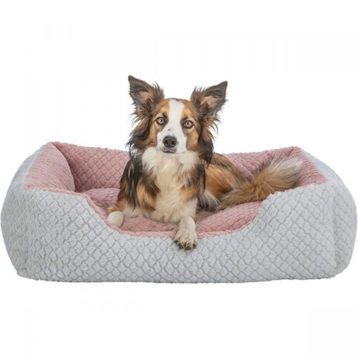 Cama para Perro Trixie Kaline Mio Gris Rosa oscuro 65 x 50 cm