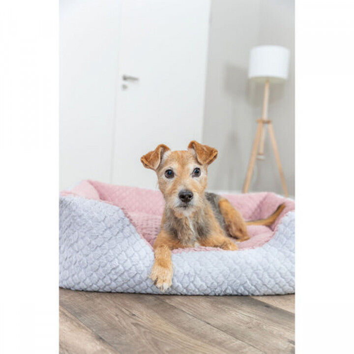 Cuccia per Cani Trixie Kaline Mio Grigio Rosa scuro 65 x 50 cm