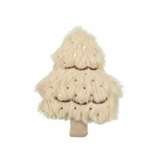 Jouet pour chien en peluche Trixie Beige Polyester Noël Sapin 9,5 cm