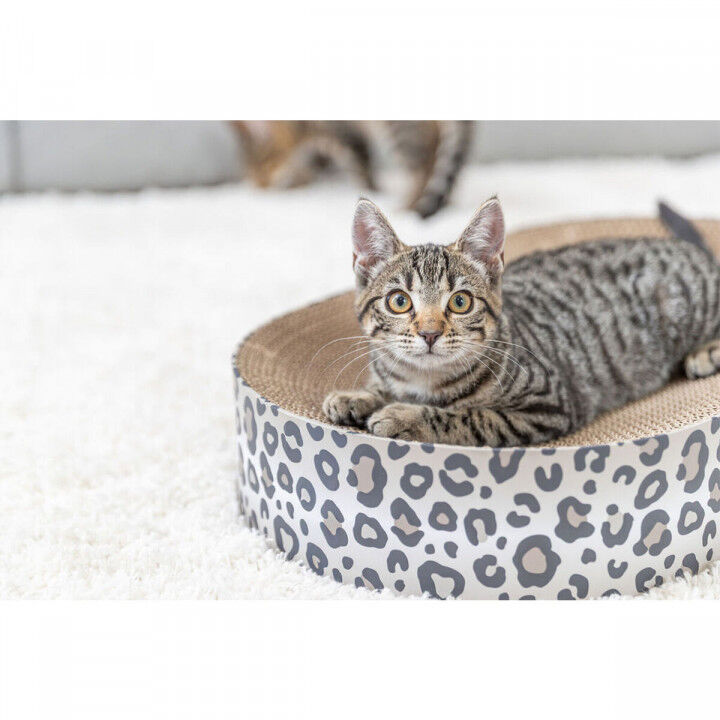 Tiragraffi per Gatti Trixie Leo Crema Cartone 63 x 10 x 35 cm