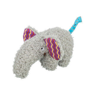 Cat toy Trixie Multicolour Elephant