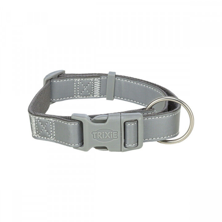 Collier pour Chien Trixie Premium Reflect Graphite S-M 30-45 cm