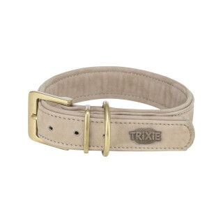 Hondenhalsband Trixie Pure Lichtgrijs M/L 39-46 cm