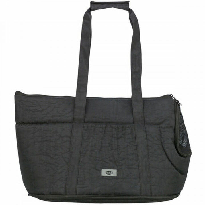 Pet Handbag Trixie Black 26 × 30 × 45 CM
