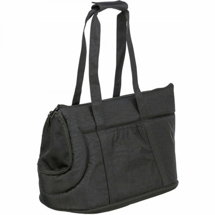 Pet Handbag Trixie Black 26 × 30 × 45 CM