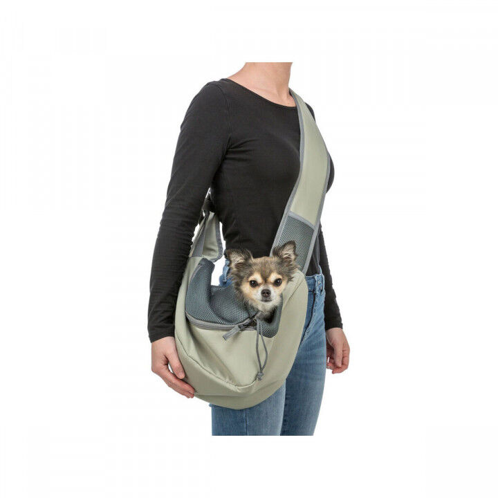 Over the Shoulder Pet Handbag Trixie Light Green 50 × 25 × 18 cm