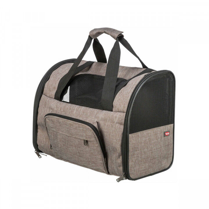 Bolso para Mascotas Trixie Marrón Beige 41 x 30 x 21 cm
