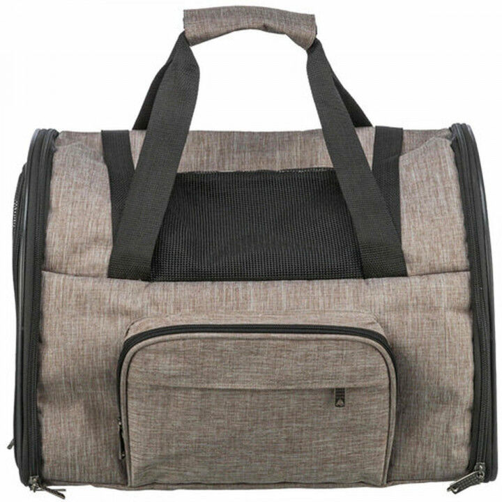 Tasche für Haustiere Trixie Braun Beige 41 x 30 x 21 cm