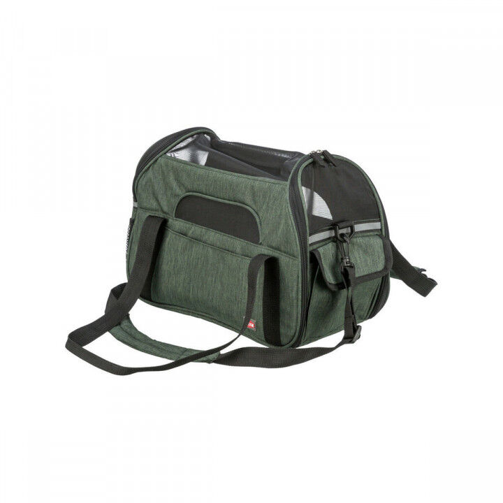 Tasche für Haustiere Trixie grün Olive 19 × 28 × 42 CM