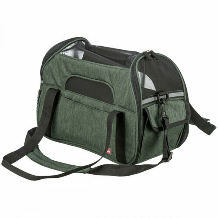 Tasche für Haustiere Trixie grün Olive 19 × 28 × 42 CM