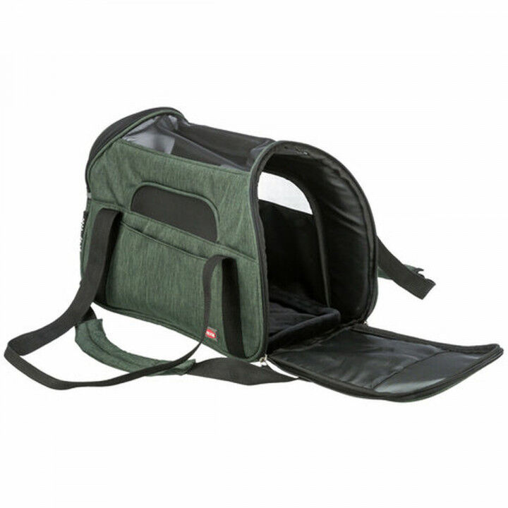 Tasche für Haustiere Trixie grün Olive 19 × 28 × 42 CM