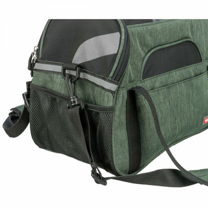 Pet Handbag Trixie Green Olive 19 × 28 × 42 CM
