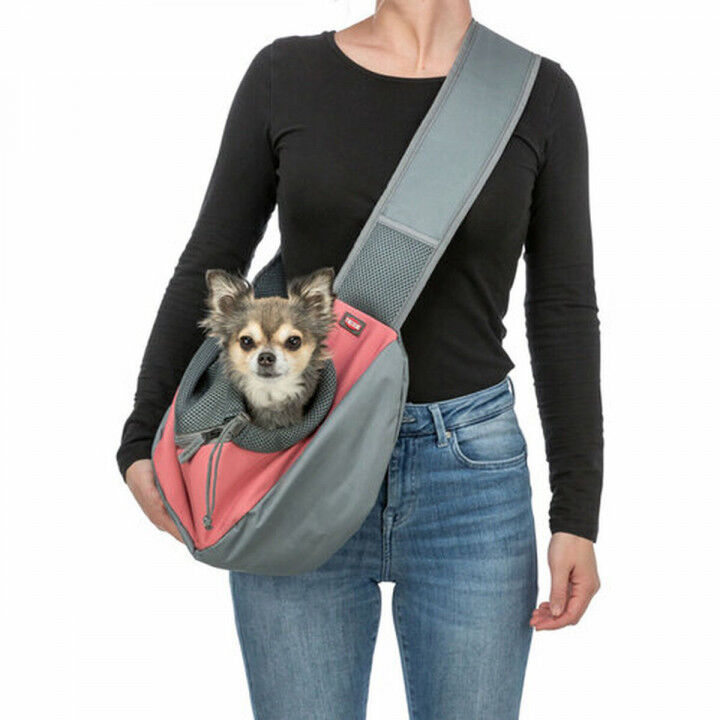 Borsa a Tracolla per Animali Domestici Trixie Rosa 50 × 25 × 18 cm