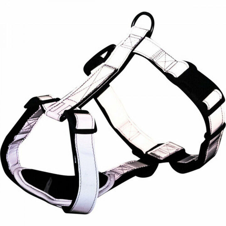 Arnés para Perro Trixie Premium Reflect Grafito S-M