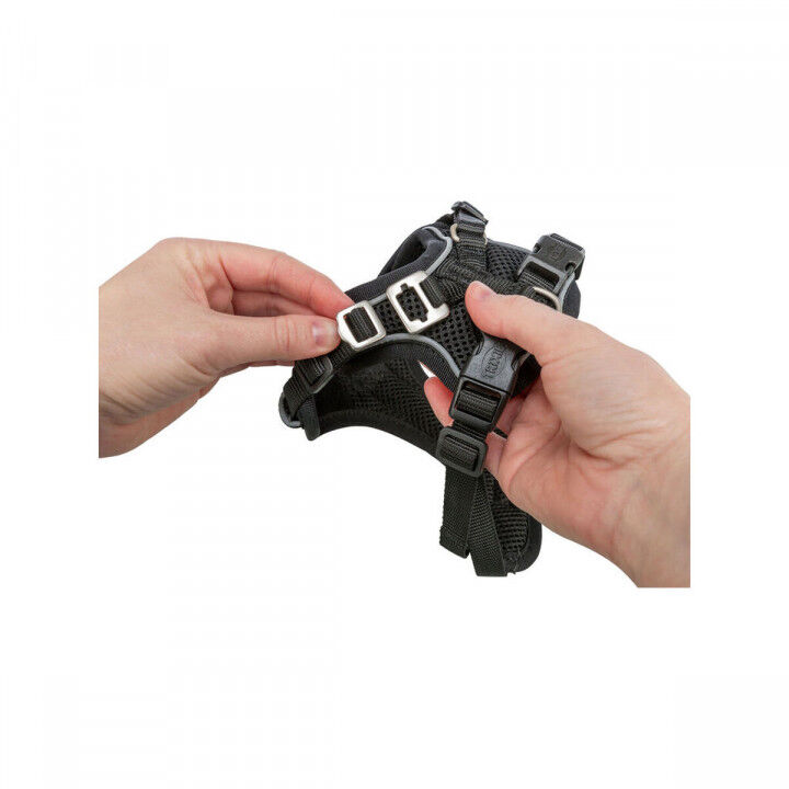 Imbracatura per Cani Trixie Premium FlexMesh Nero S-M