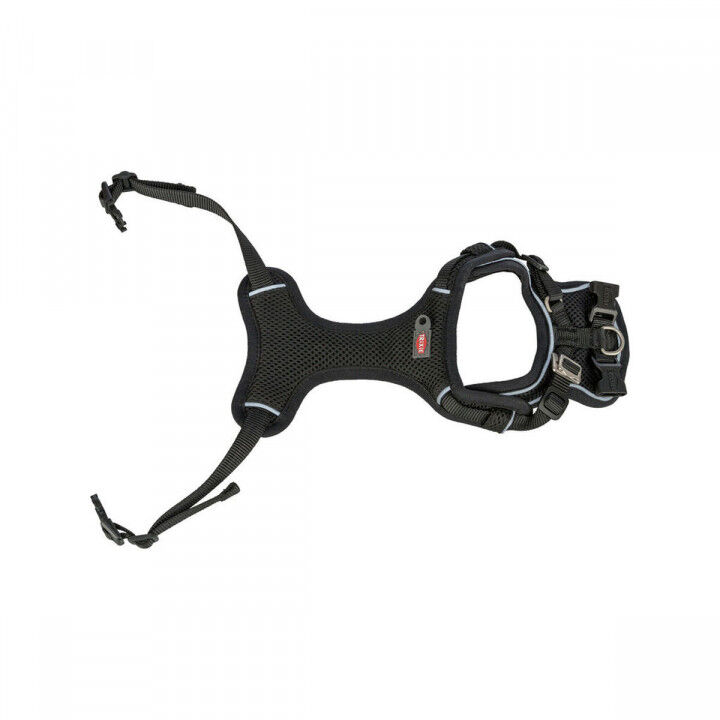 Arnés para Perro Trixie Premium FlexMesh Negro S-M