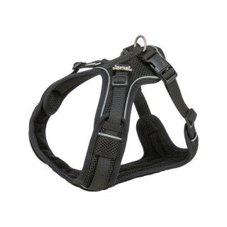 Dog Harness Trixie Premium FlexMesh Black L