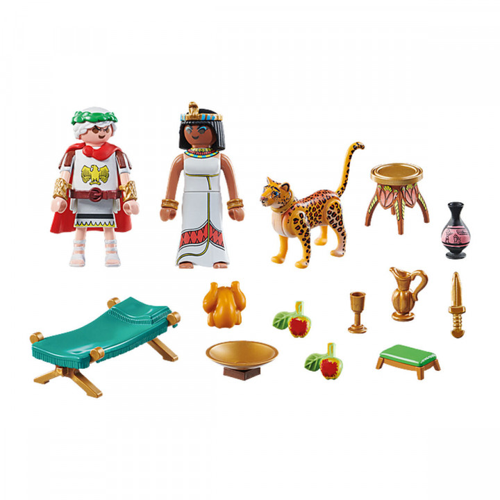 Playset Playmobil 71270 - Asterix: César and Cleopatra 28 Pezzi