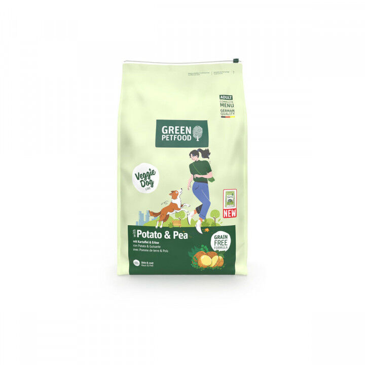 Voer Green Petfood Veggie Dog Adult Aardappelen Doperwten 10 kg