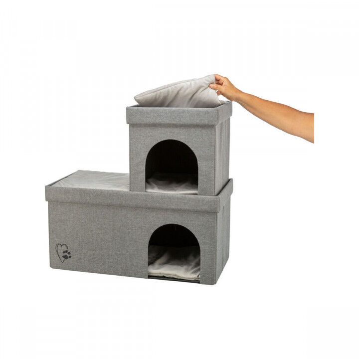 Cat cave Trixie Kimy Light grey 76 x 72 x 37 cm