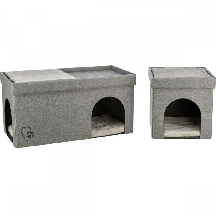 Cat cave Trixie Kimy Light grey 76 x 72 x 37 cm