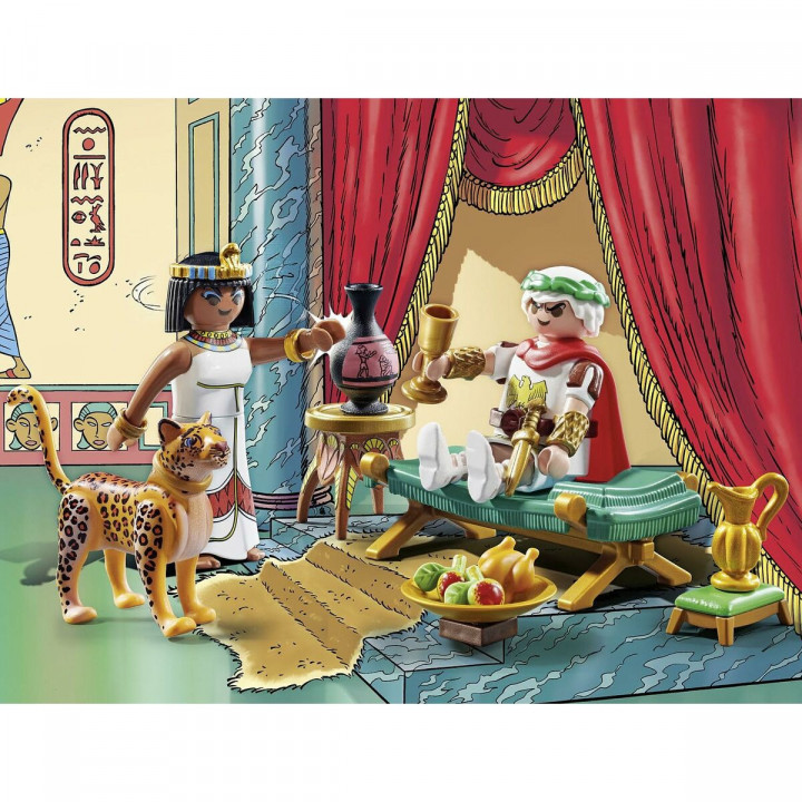 Playset Playmobil 71270 - Asterix: César and Cleopatra 28 piezas