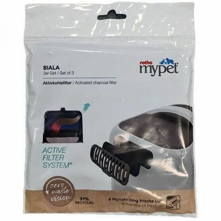Filtro di Carbone Rotho My Pet Biala 3 Unità