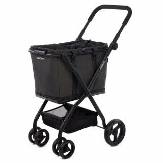 Shopping cart Carlett CUBE S VOLCANO Black