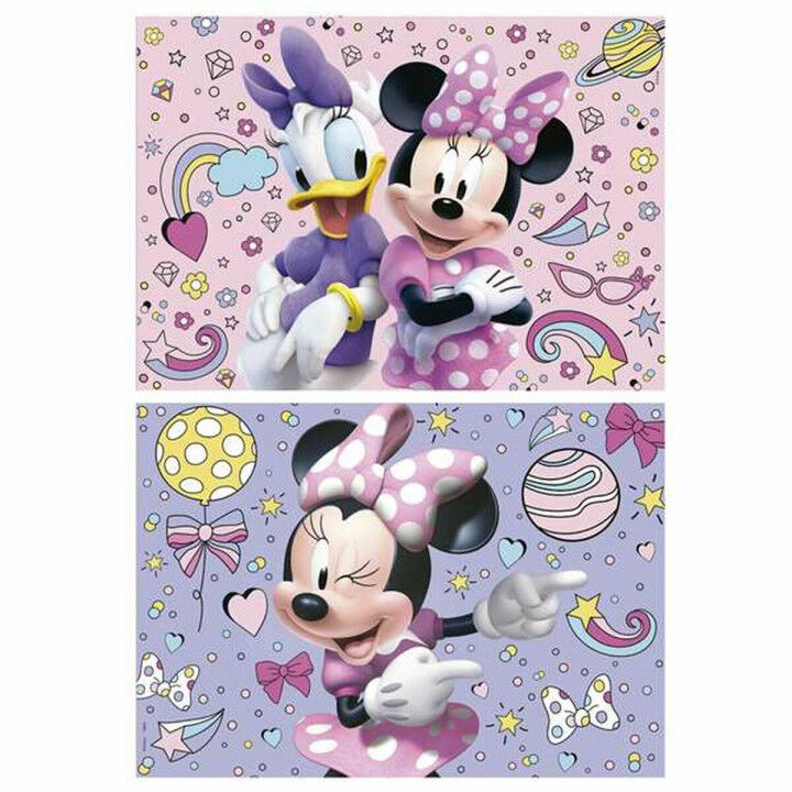 Set van 2 Puzzels Educa Minnie Mouse 48 Onderdelen