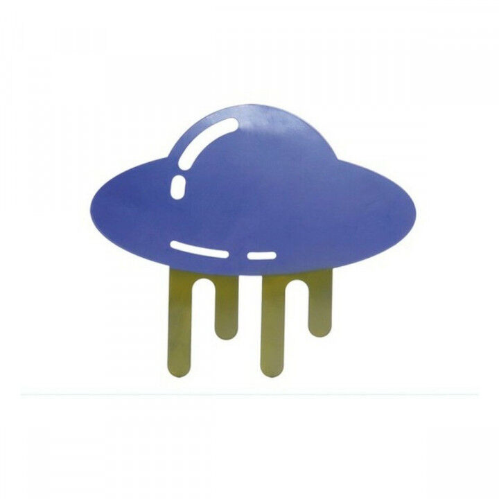 Wanddecoratie DKD Home Decor Groen Grijs Metaal 35 x 2 x 30 cm