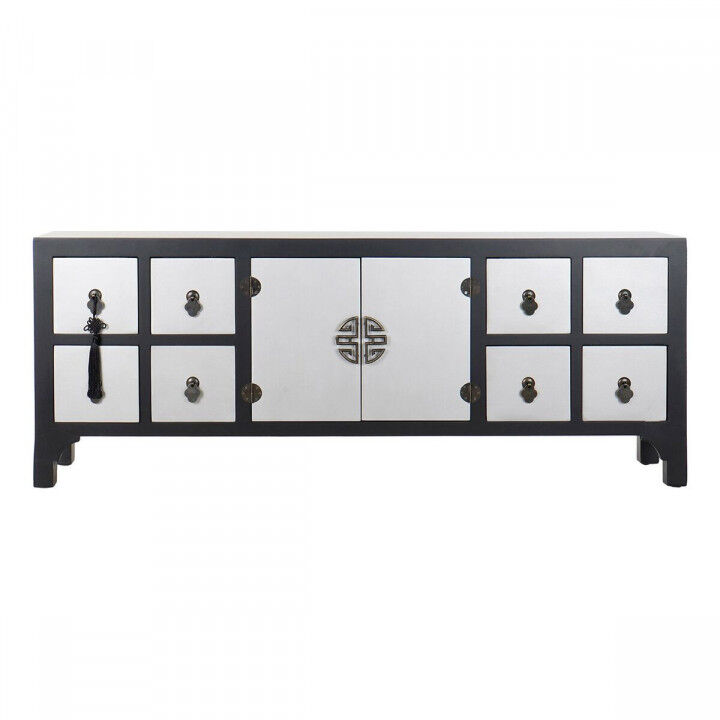 TV Table with Drawers DKD Home Decor Oriental MDF Wood (130 x 24 x 51 cm)