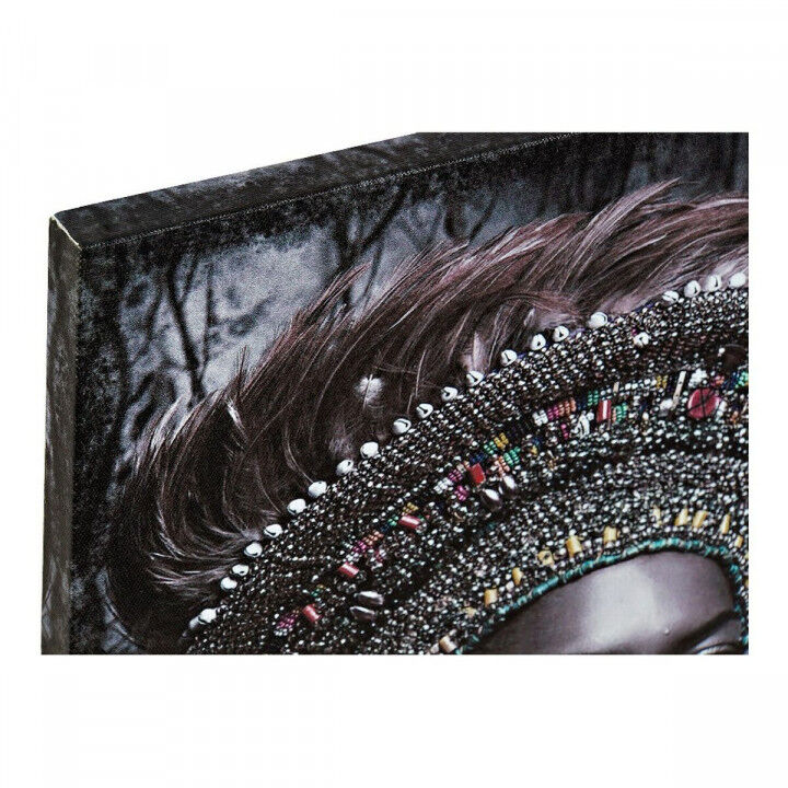 Canvas DKD Home Decor Canvas MDF Wood 30 x 1,8 x 40 cm