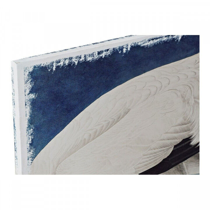 Leinwand DKD Home Decor Heron Kiefer Leinwand 50 x 1,8 x 70 cm