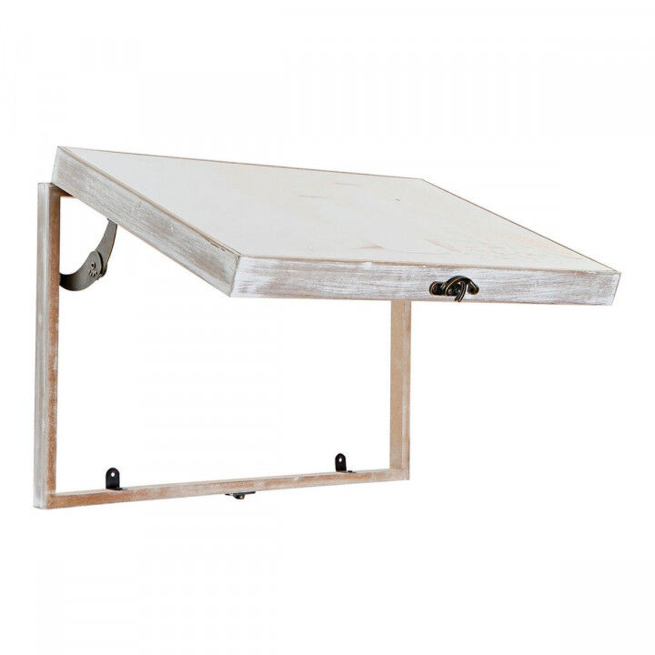 Sleutelkastje DKD Home Decor 8424001797233 Hout Hout MDF Beige 2 Stuks 46 x 6 x 32 cm