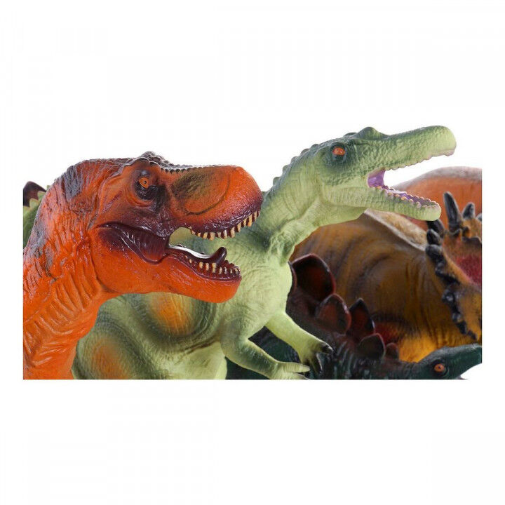 Dinosaurus DKD Home Decor 6 Stuks 48 x 23 x 34,5 cm Zacht