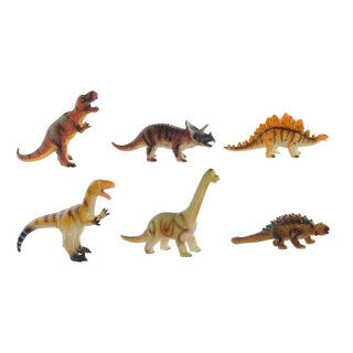Dinosaurus DKD Home Decor 6 Stuks 29 x 15 x 21 cm Zacht