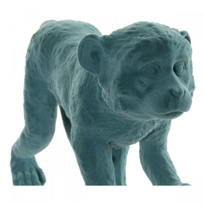 Decorative Figure DKD Home Decor Green Pink Monkey Tropical 31 x 9,5 x 19 cm (2 Units)