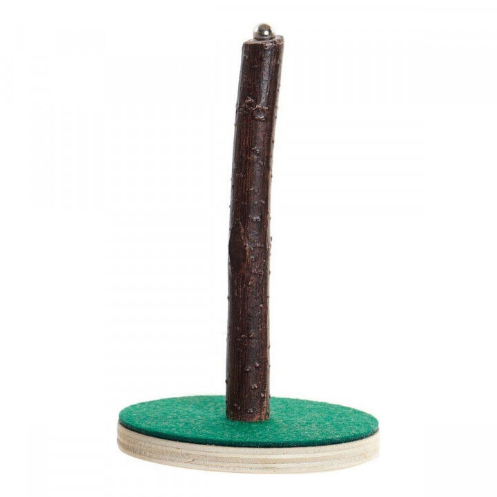 Wooden Game DKD Home Decor Brown Green polypropylene Plastic 9,5 x 9,5 x 15,5 cm