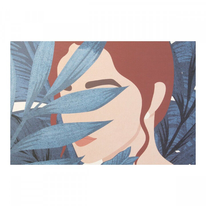 Toile DKD Home Decor Woman polystyrène Toile