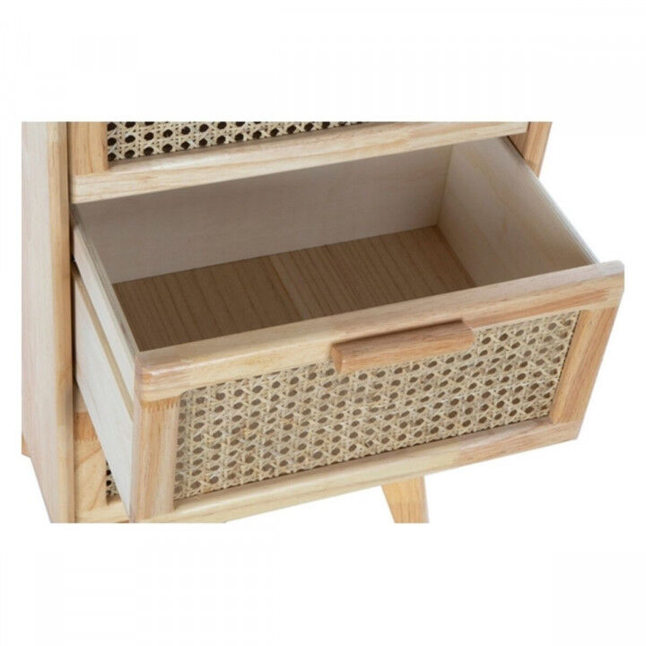 Cassettiera DKD Home Decor Caucciù Rattan (40 x 30 x 72 cm)